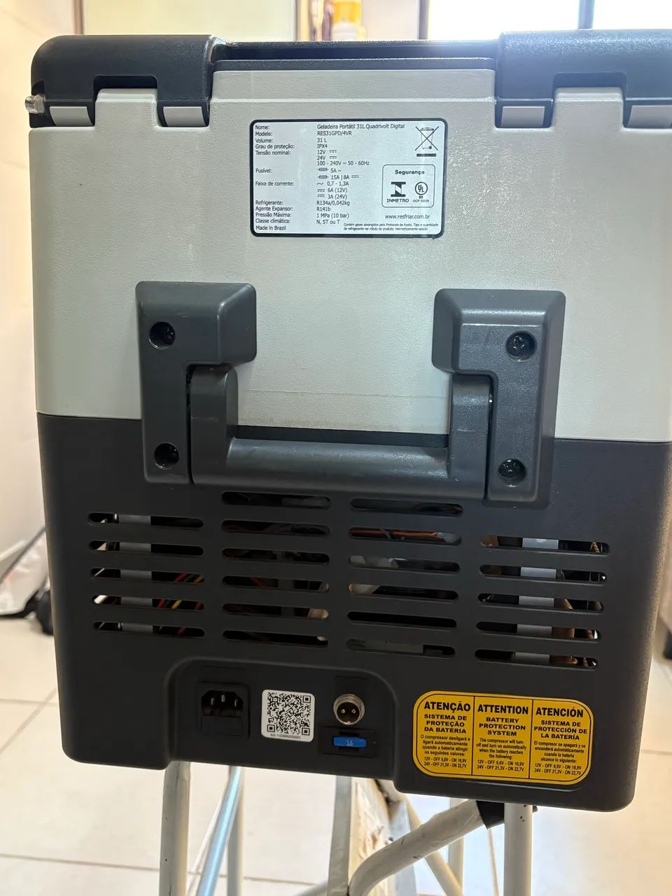 Geladeira Resfriar Automotiva 31 litros - Quadrivolt - Foto 3