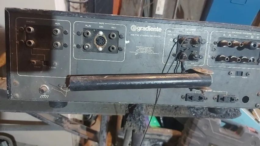 Receiver Gradiente pra tirar peças ou arrumar... - Foto 3