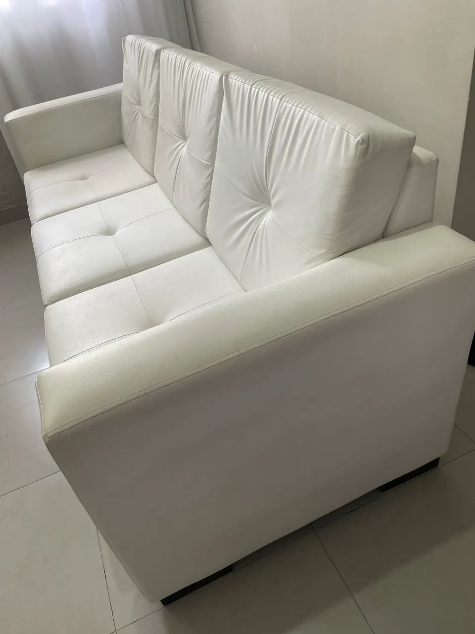 SOFÁ BRANCO CORINO 2,30 