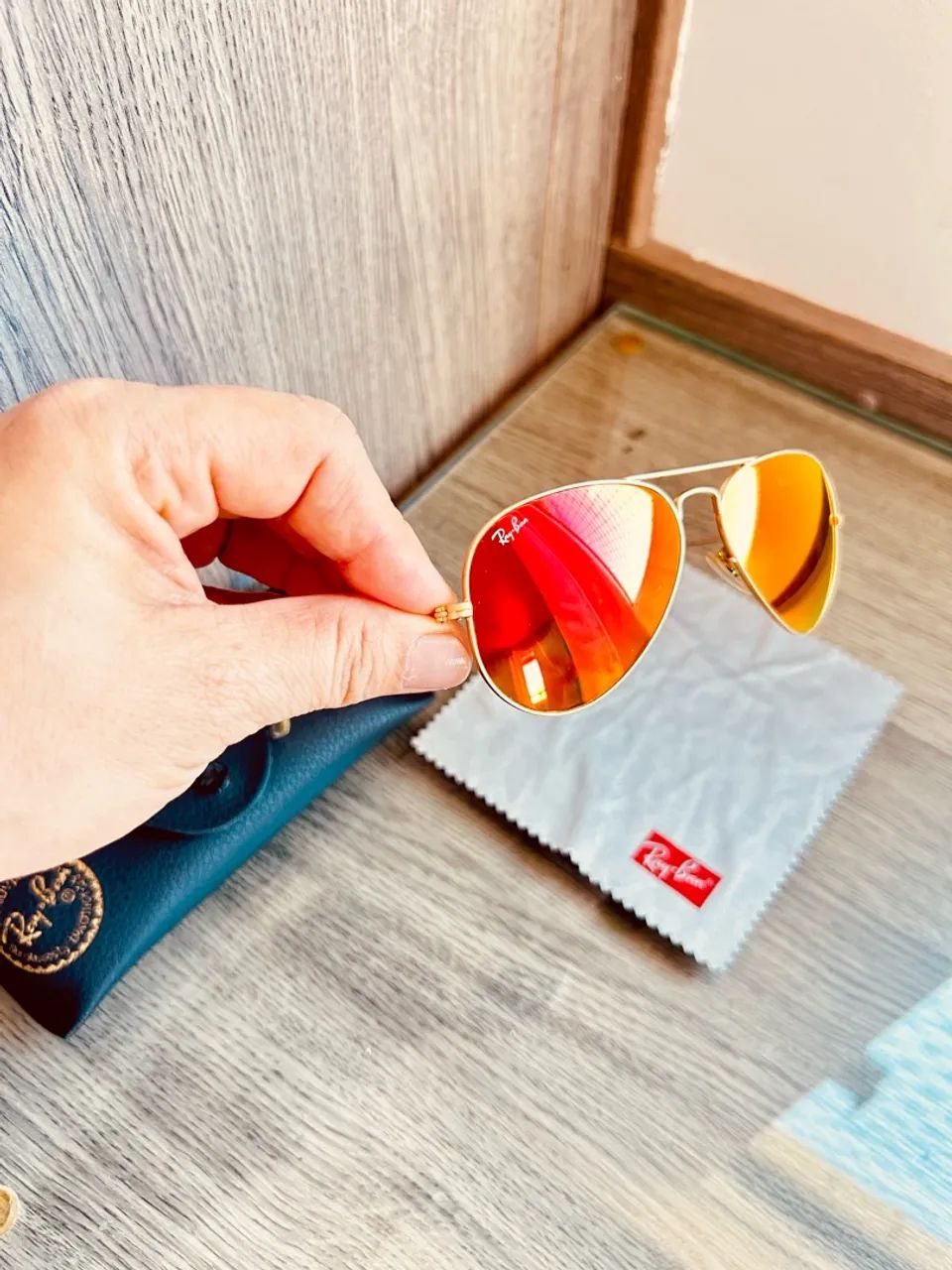 Óculos ray ban new aviador  - Foto 2