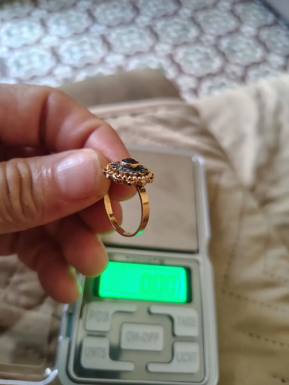 Anel chuveirinho 18k - Foto 3