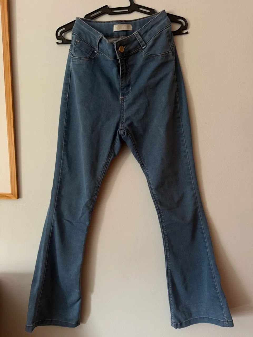 CALÇA JEANS FLARE