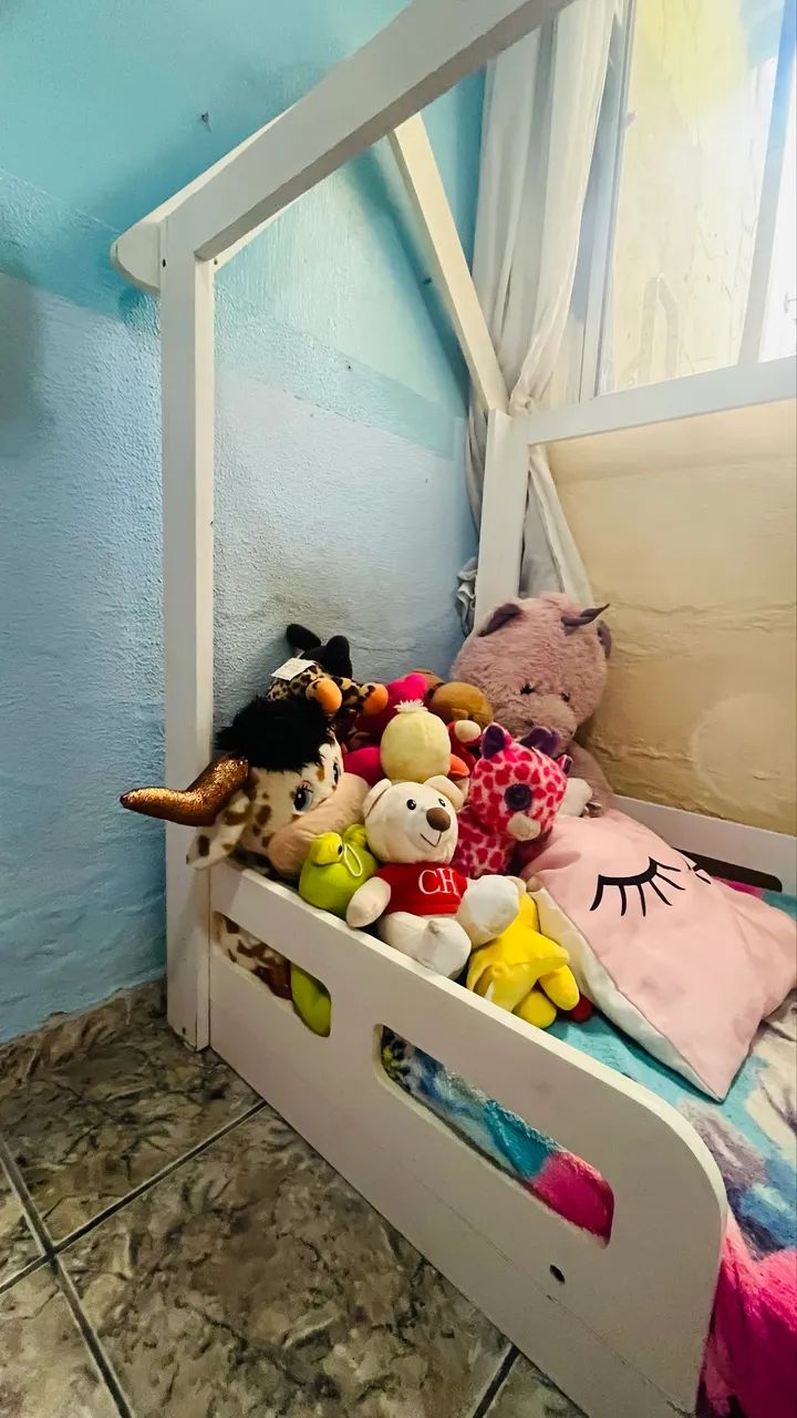 Cama infantil com colchão  - Foto 3