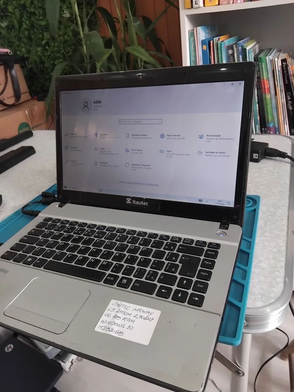 Notebook Itautec Infoway i3 2350m 4gb hd320gb - Foto 4