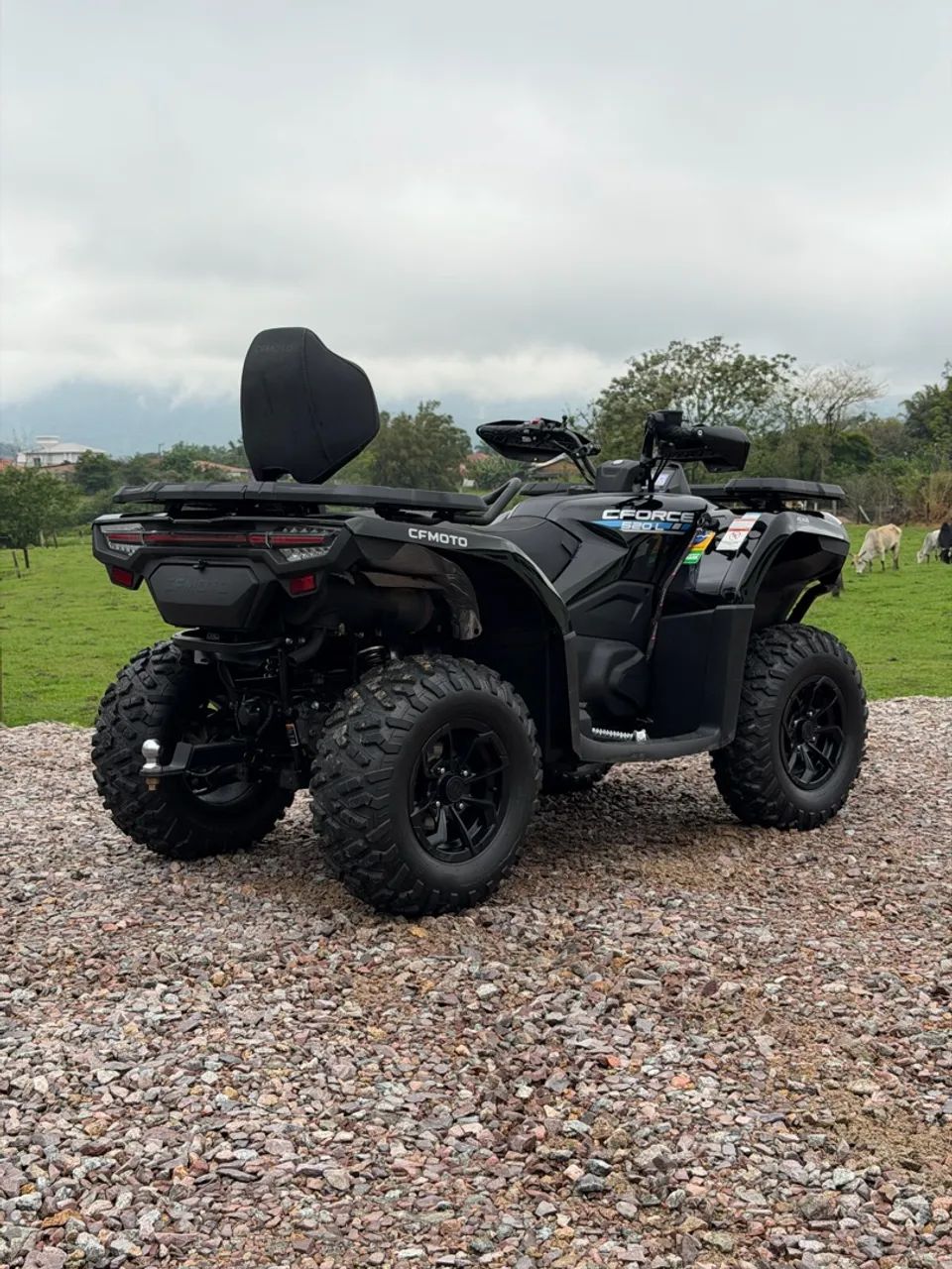 CFORCE 520 4x4 2025 Apenas 79h de uso  - Foto 4