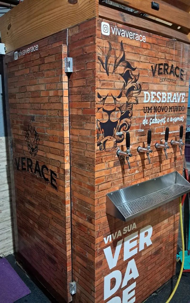 Mini câmara fria 1800L