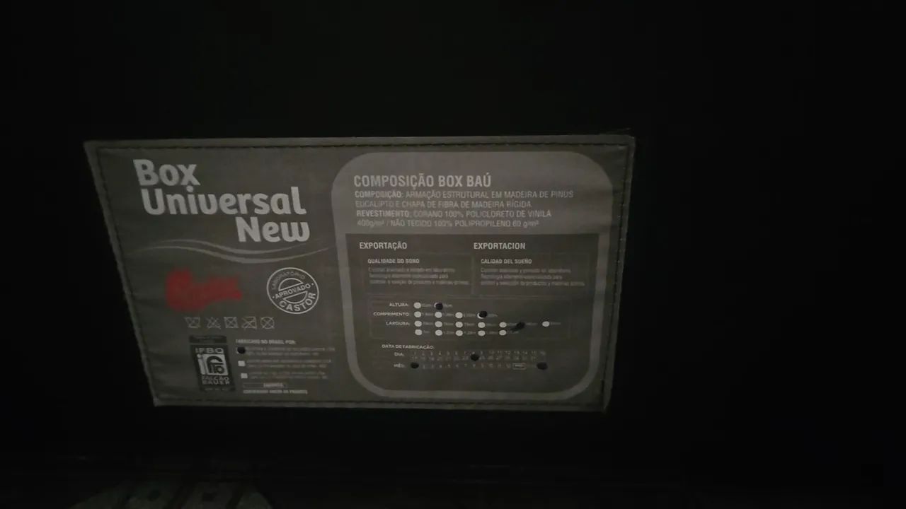 Cama Box de solteiro + Colchão Castor Technopedic - Foto 3