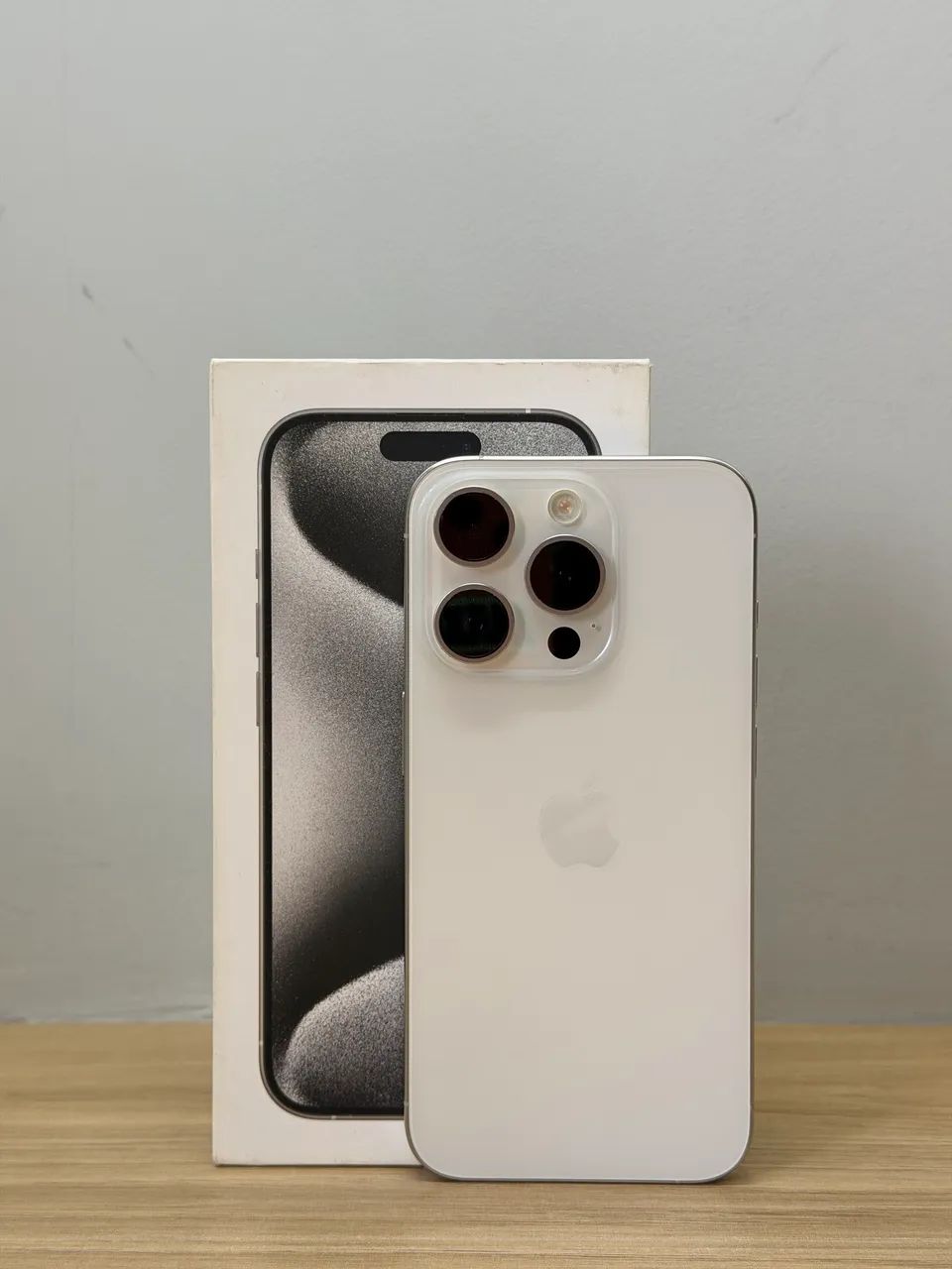 iPhone 15 Pro 128gb Branco Titanium