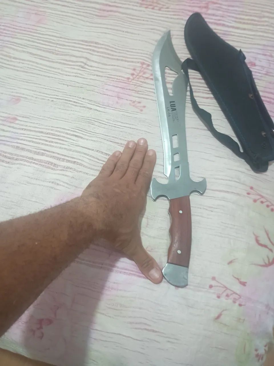 FACÃO MEDIEVAL PARA CAÇA! - Foto 2