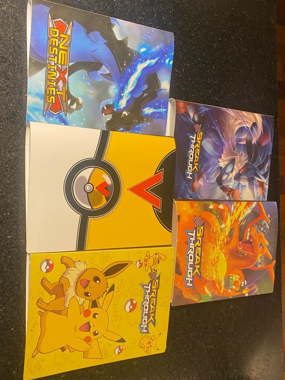 Coleção card Pokémon Ex + mini pasta  - Foto 2