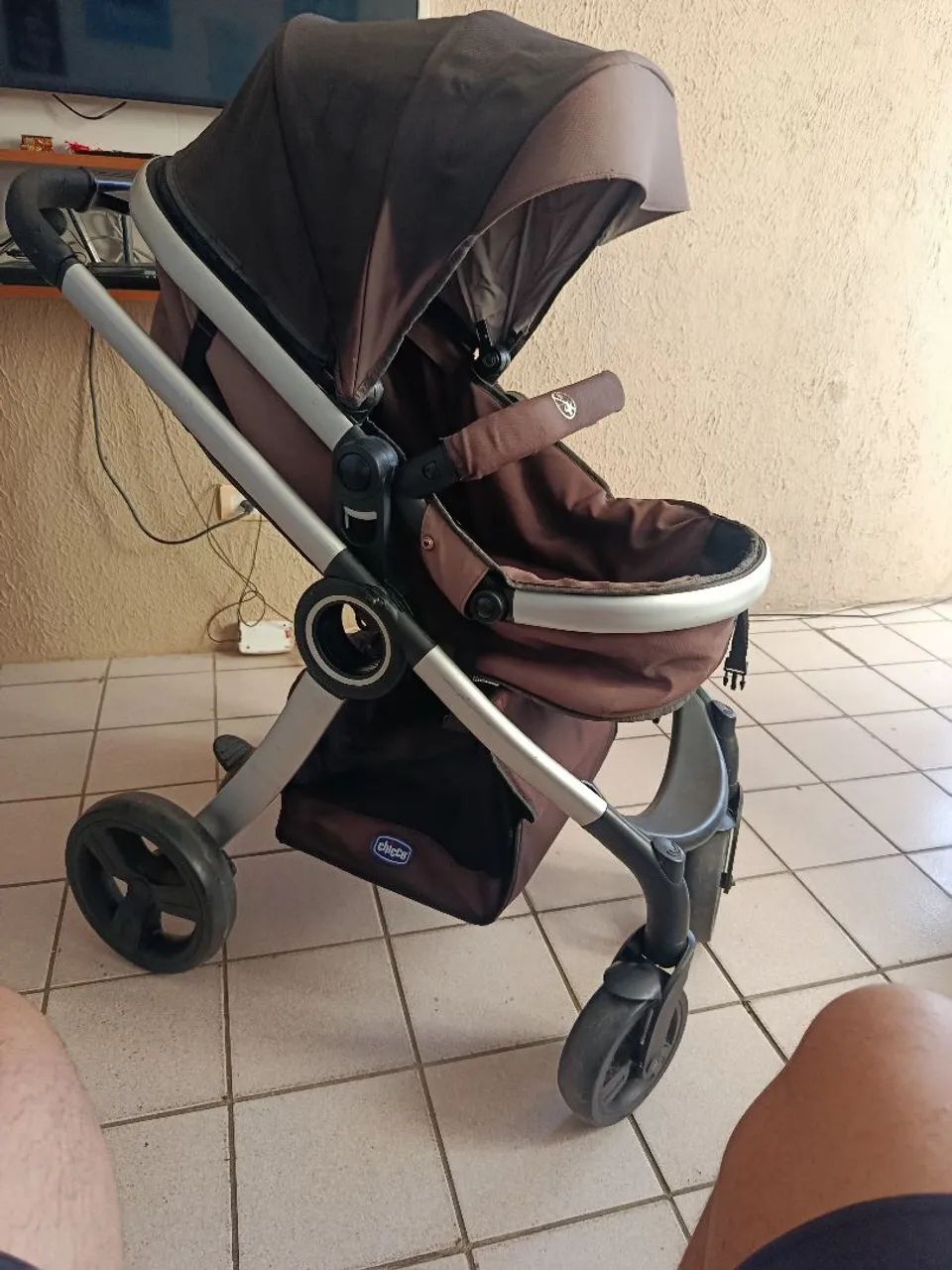 Carrinho de bebê + Moises CHICCO - valor negociável  - Foto 3