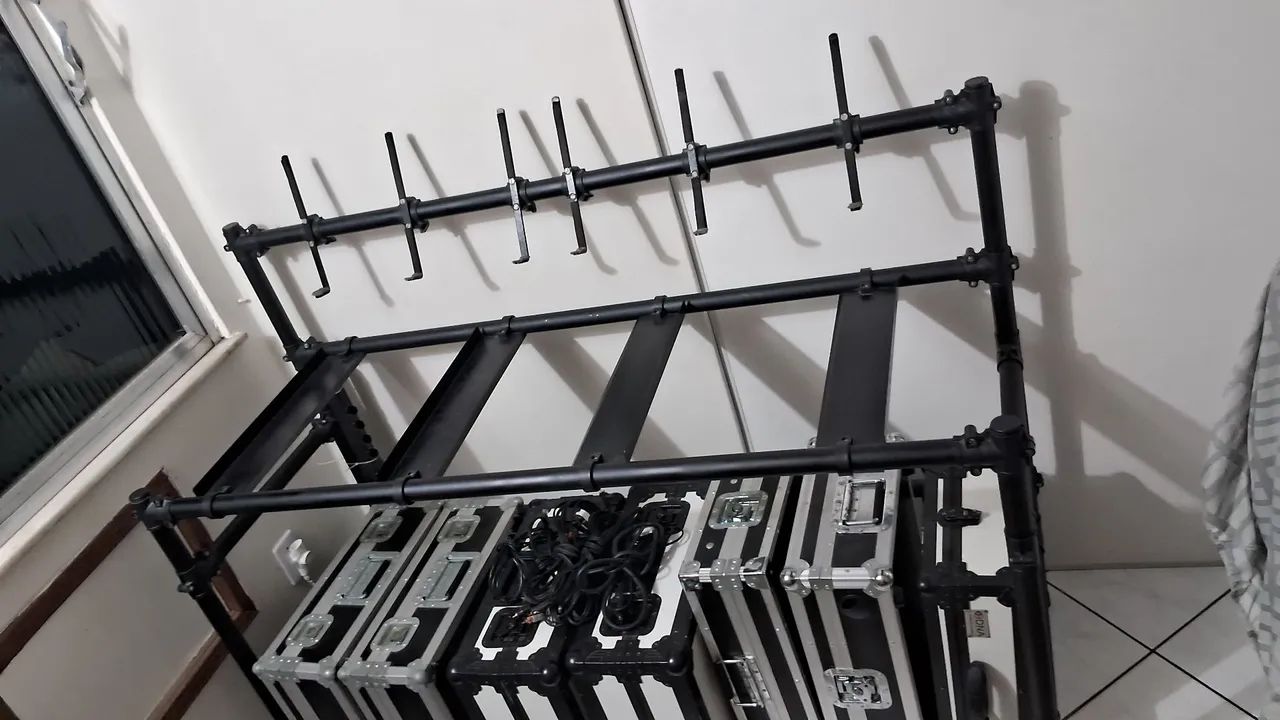 Rack Titânio para toca discos,  cdj etc. - Foto 3