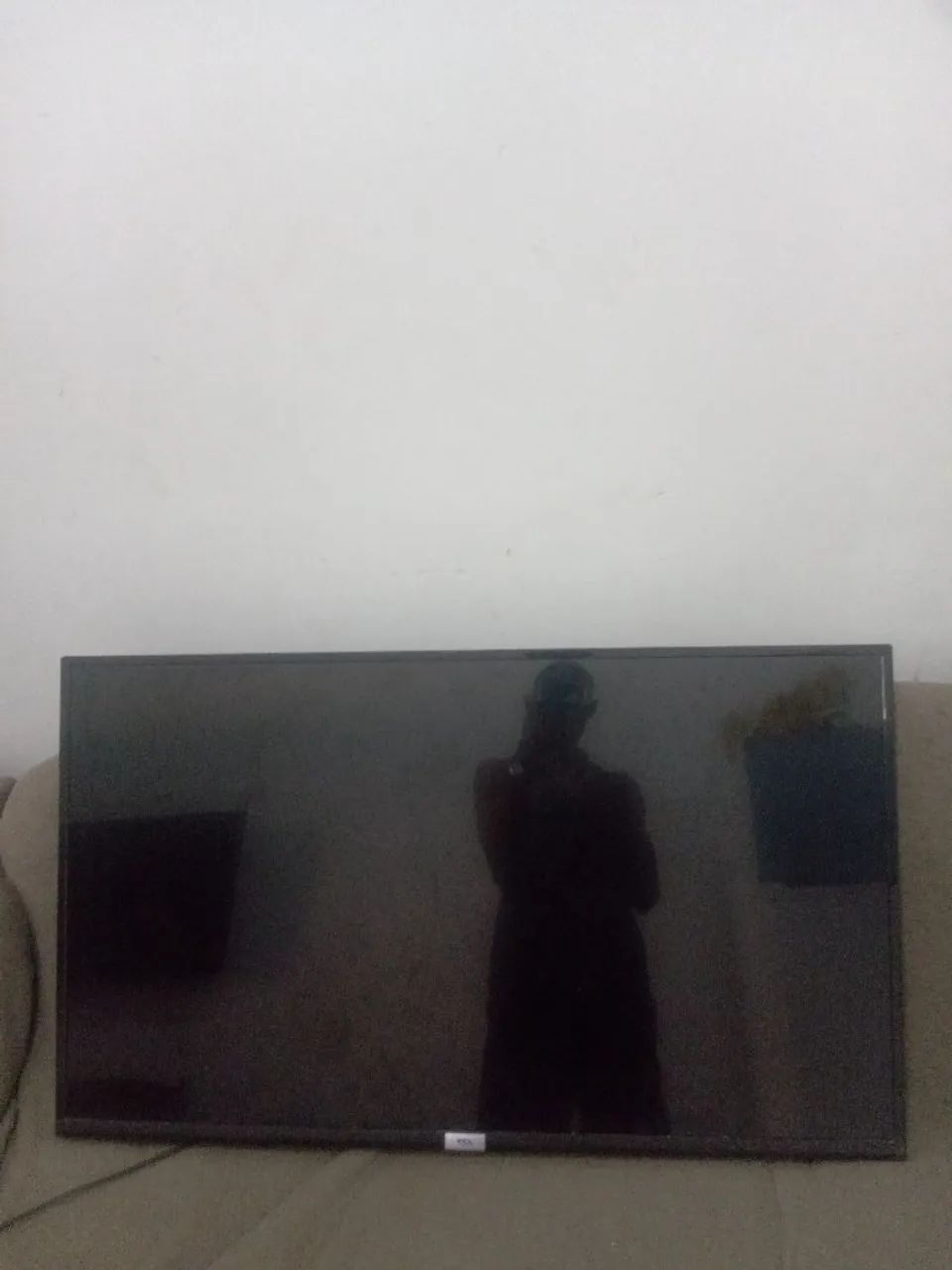 Tv led TCL 43 polegadas observação não está aparecendo a imagem observação pra retirada de