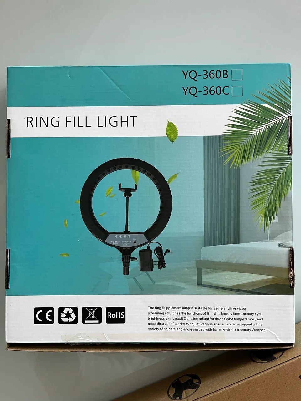 Ring light 14? com tripé (novo)