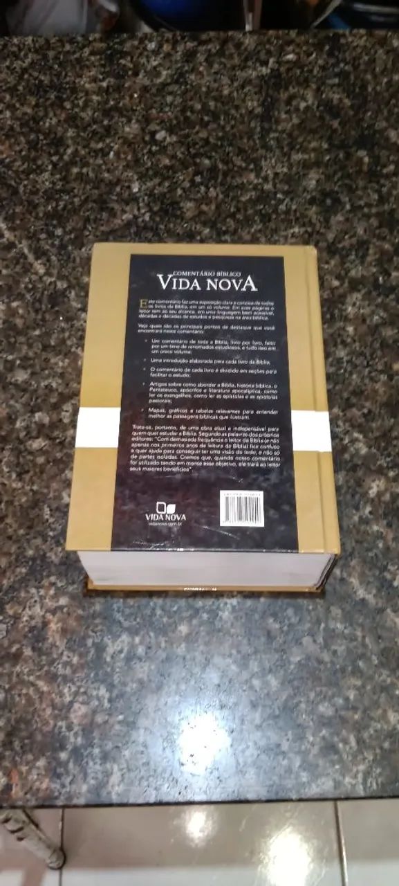 COMENTÁRIO BÍBLICO VIDA NOVA - PERFEITO ESTADO - Foto 3