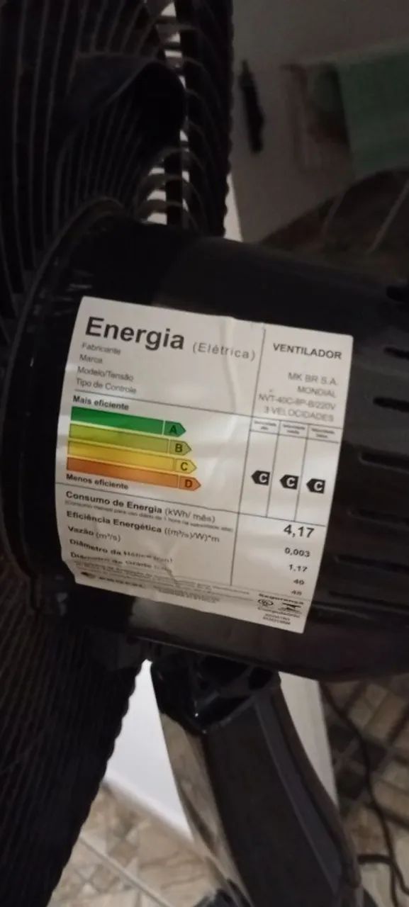 Ventilador de pé  - Foto 3