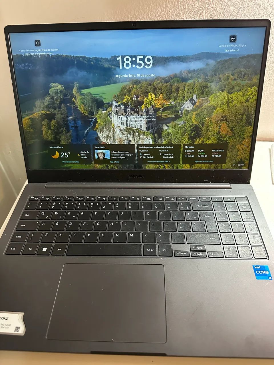 Notebook Samsung Galaxy Book2 - Grafite  - Foto 2