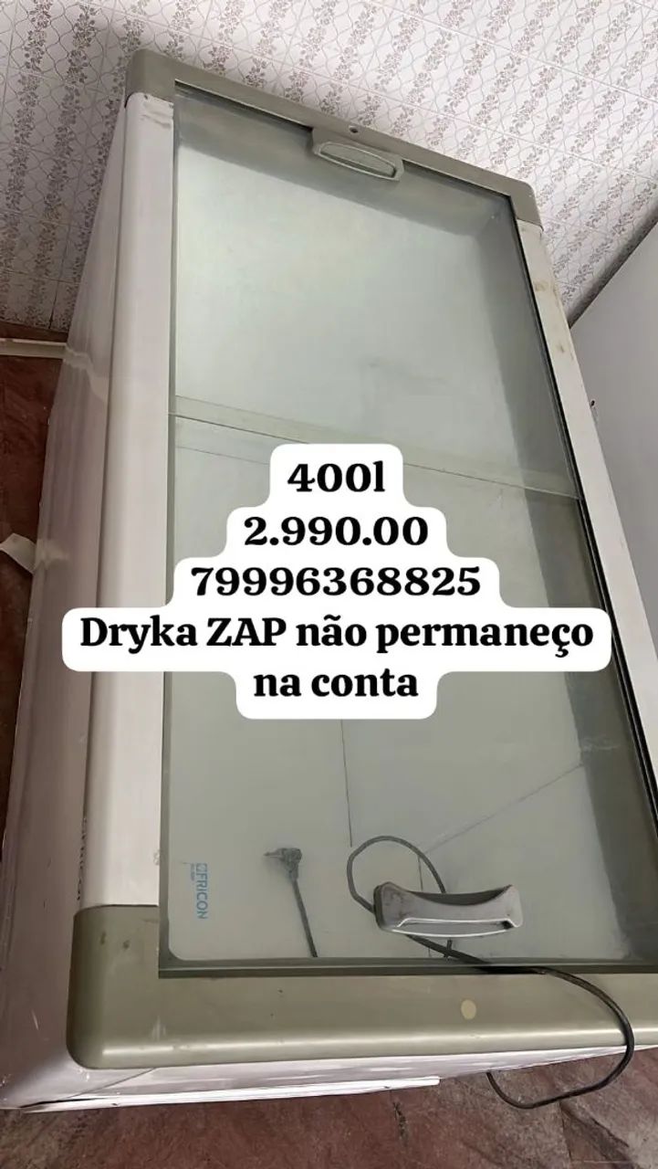 Freezer expositor 400L
