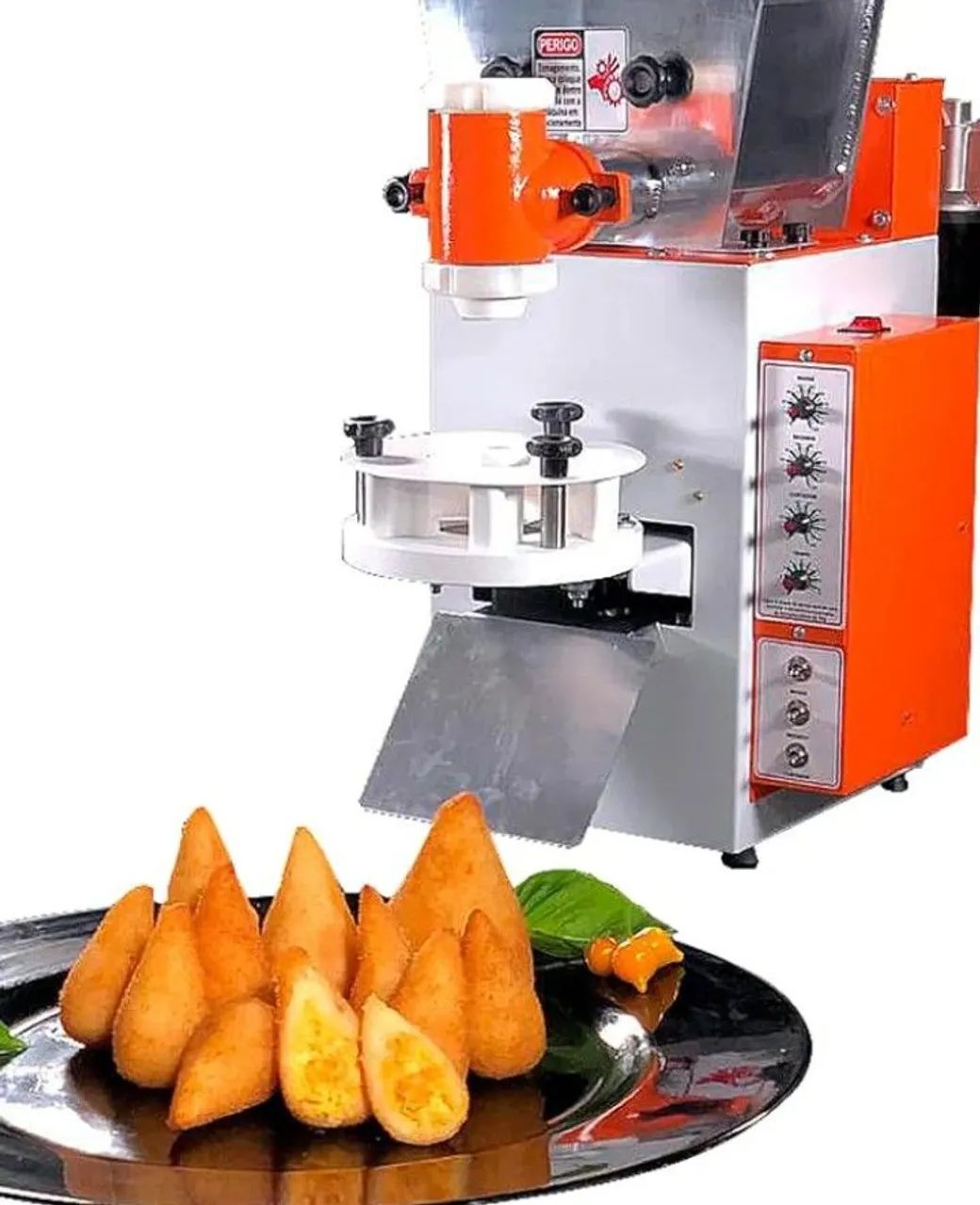 Máquina de salgados e panela de massa - Foto 2