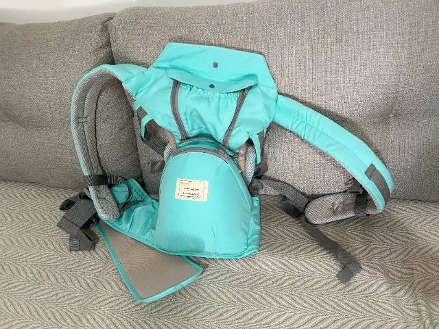 Mochila Canguru Maternidade Bebê Bolsa - Foto 3