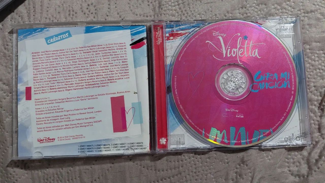 CD Gira mi cancion Disney Violetta original - Foto 2
