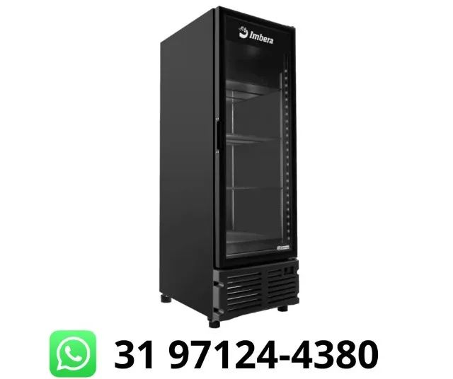 Congelador Vertical Porta de Vidro 560L Imbera