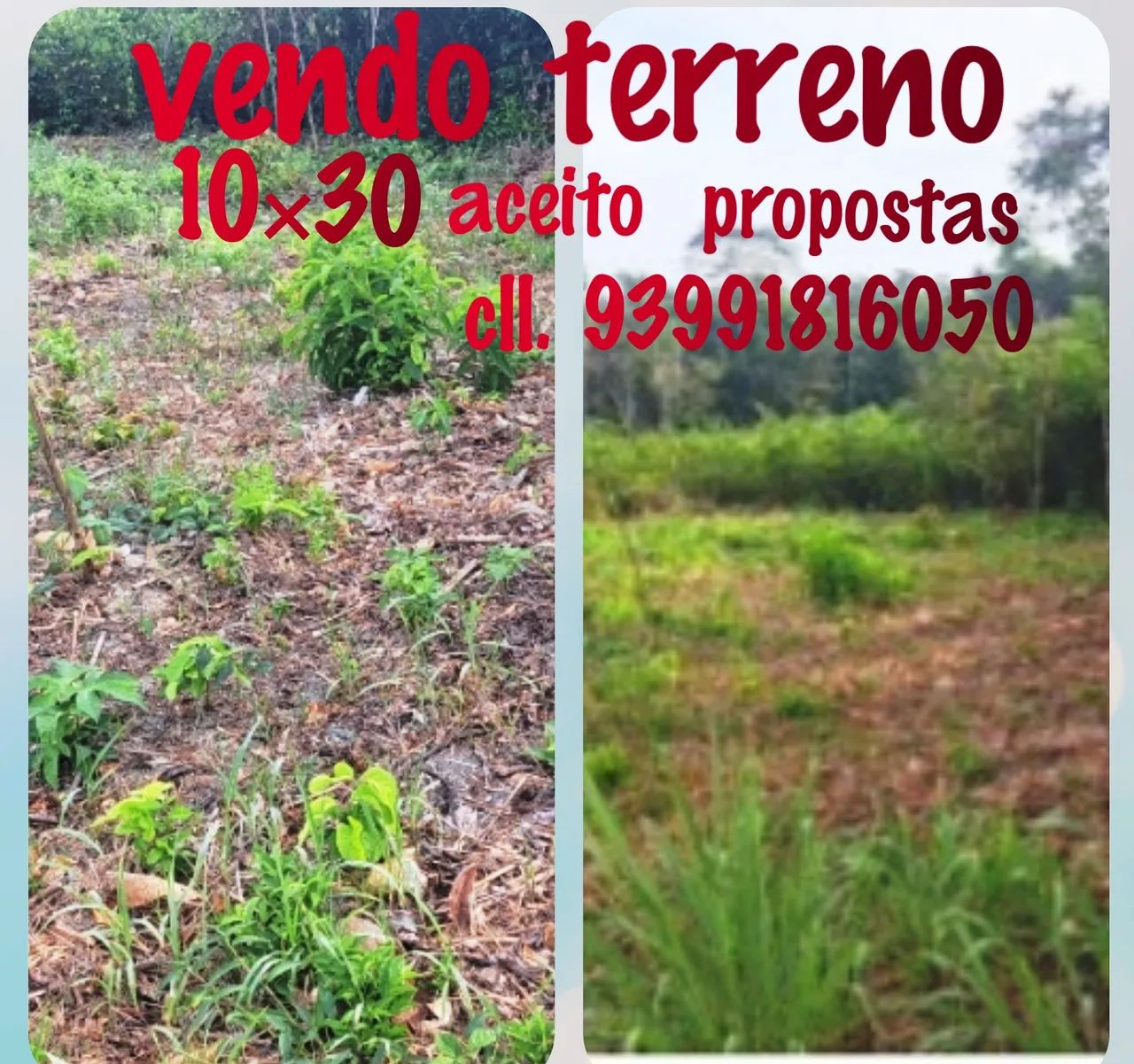 Terreno 10×30