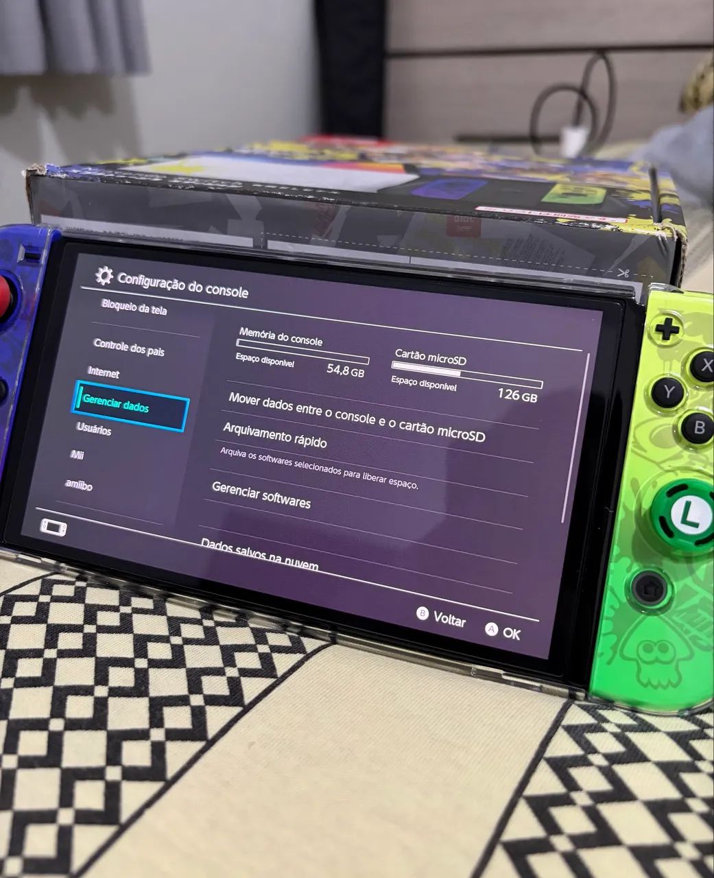 Nintendo Switch OLED - Desbloqueado - Foto 5