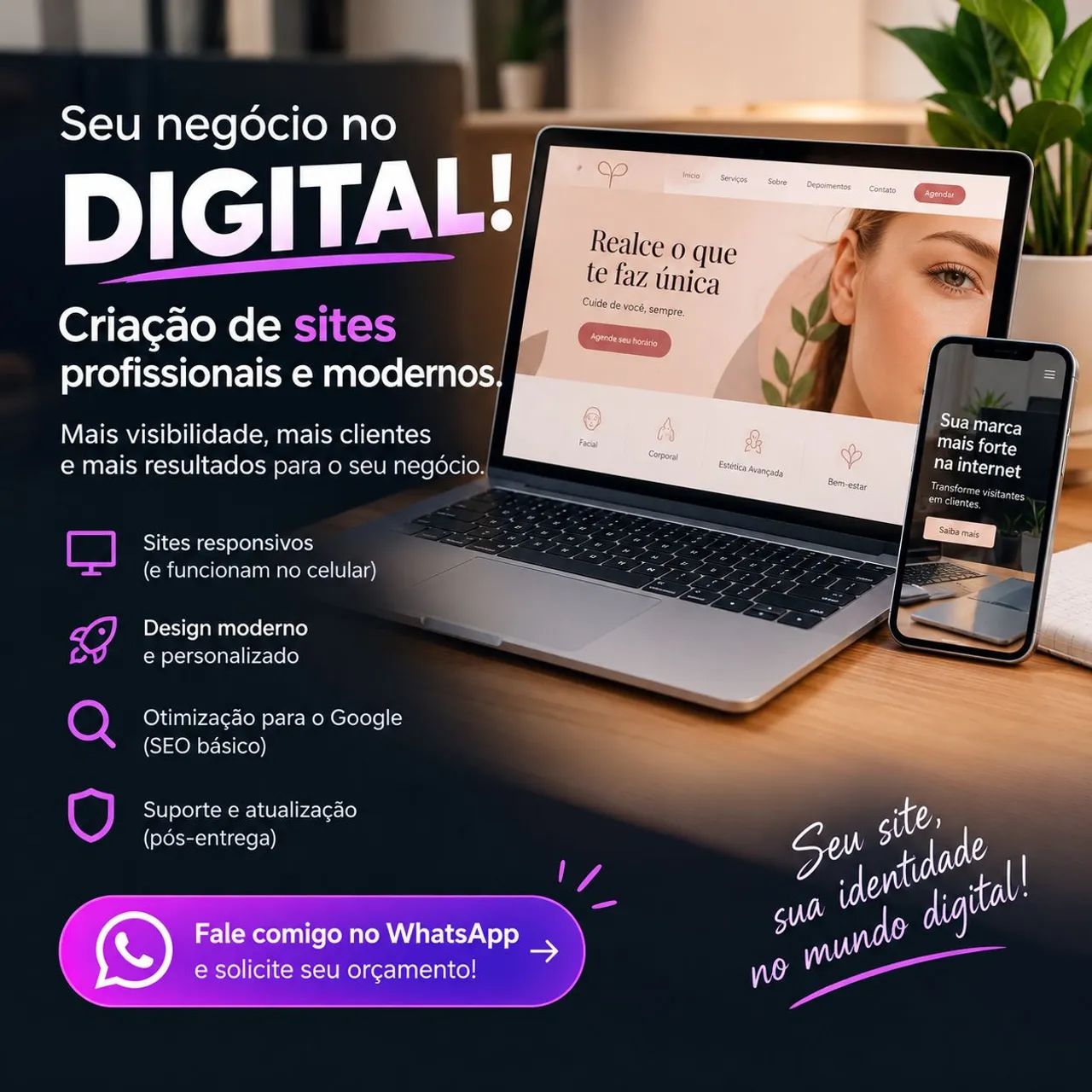 Criador de sites 