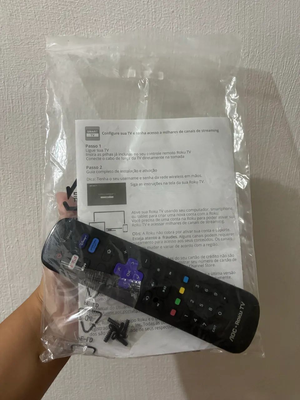 Televisão roku 32? retirada de peça  - Foto 3