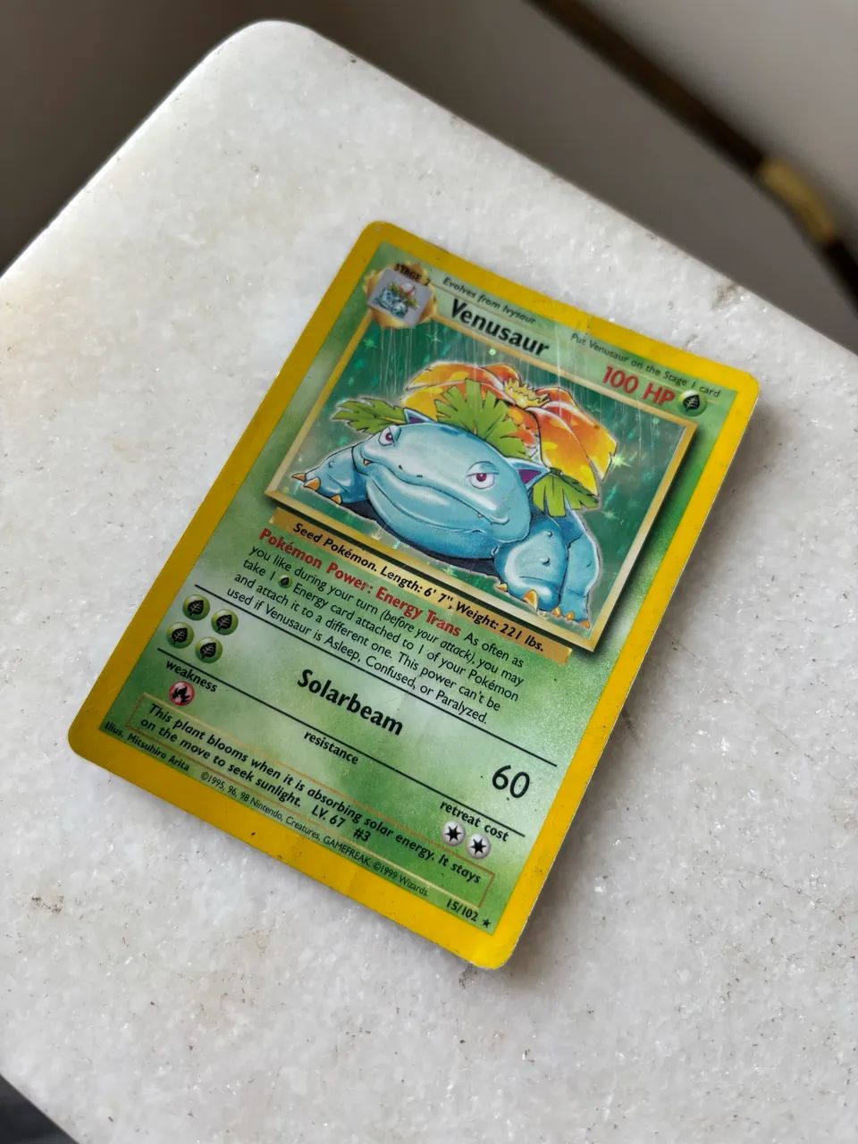 Carta Pokmon Venusaur Base Set Holo Original 1999 - Brinquedos e Jogos - Vila Mariana, So Paulo 1501884499 | OLX Carta Pokmon Venusaur Base Set Holo Original 1999 - Brinquedos e Jogos - Vila Mariana, So Paulo 1501884499 | OLX