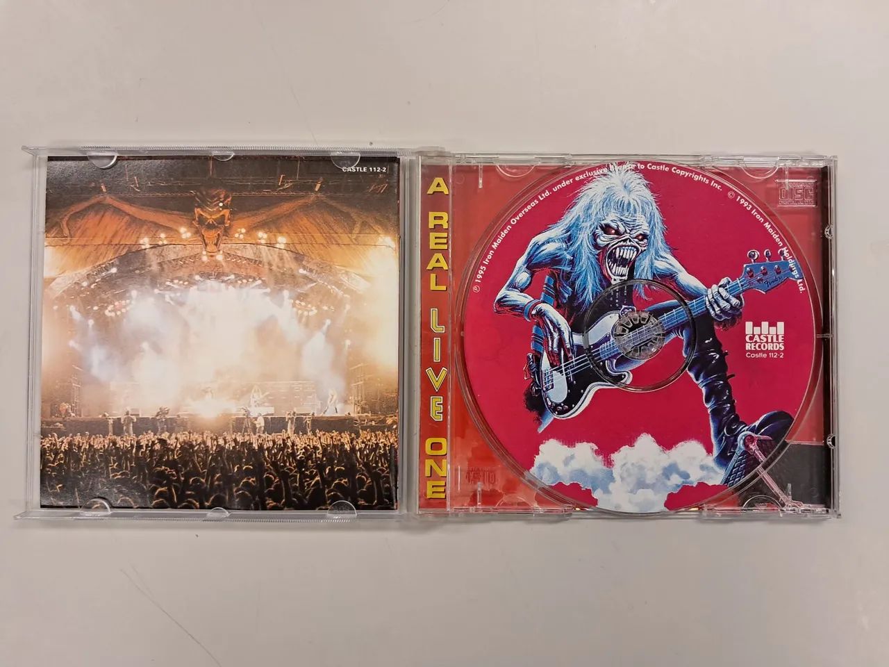 Cd Iron Maiden original a real live one IMPORTADO - CDs, DVDs etc