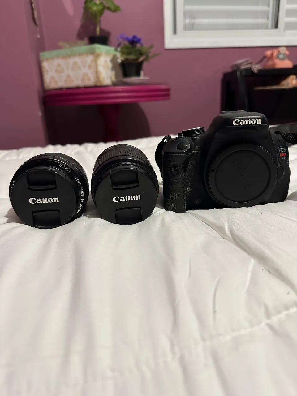 Canon Rebel 3ti + lente 50mm  - Foto 3