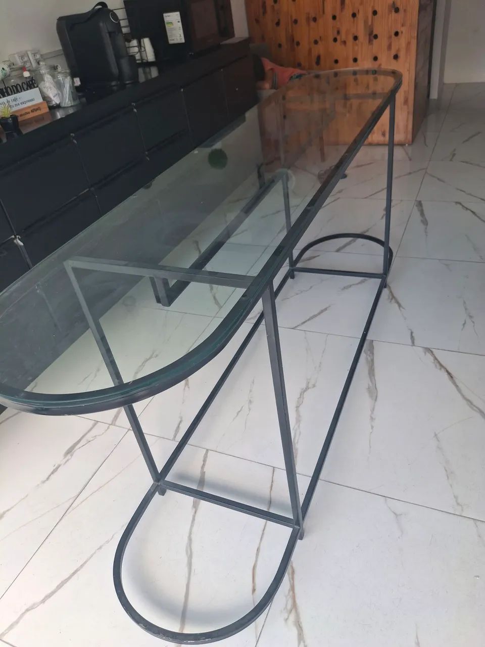 Mesa de vidro  expositora para loja de roupas  - Foto 3