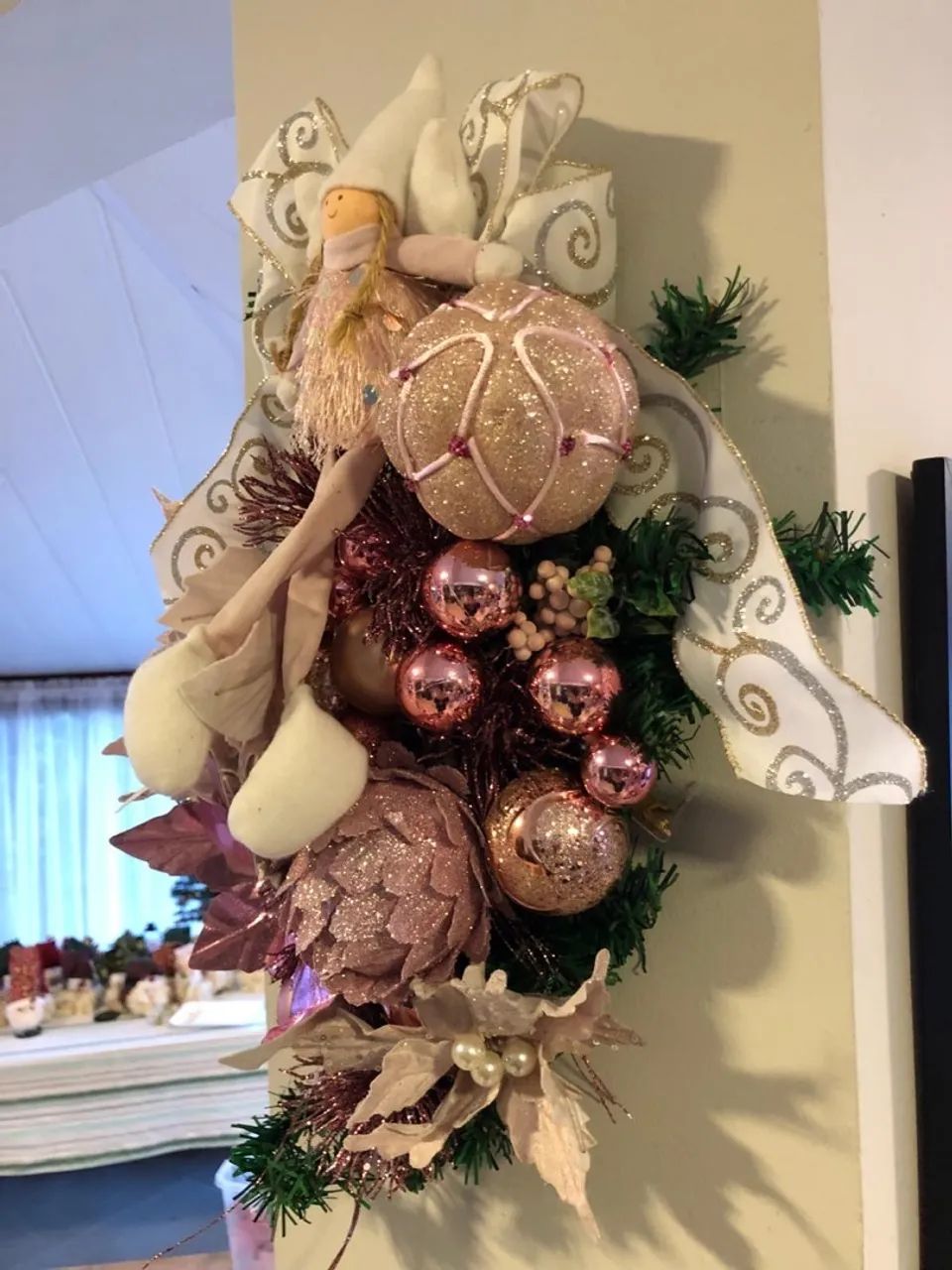Arranjo de parede de Natal - Foto 3
