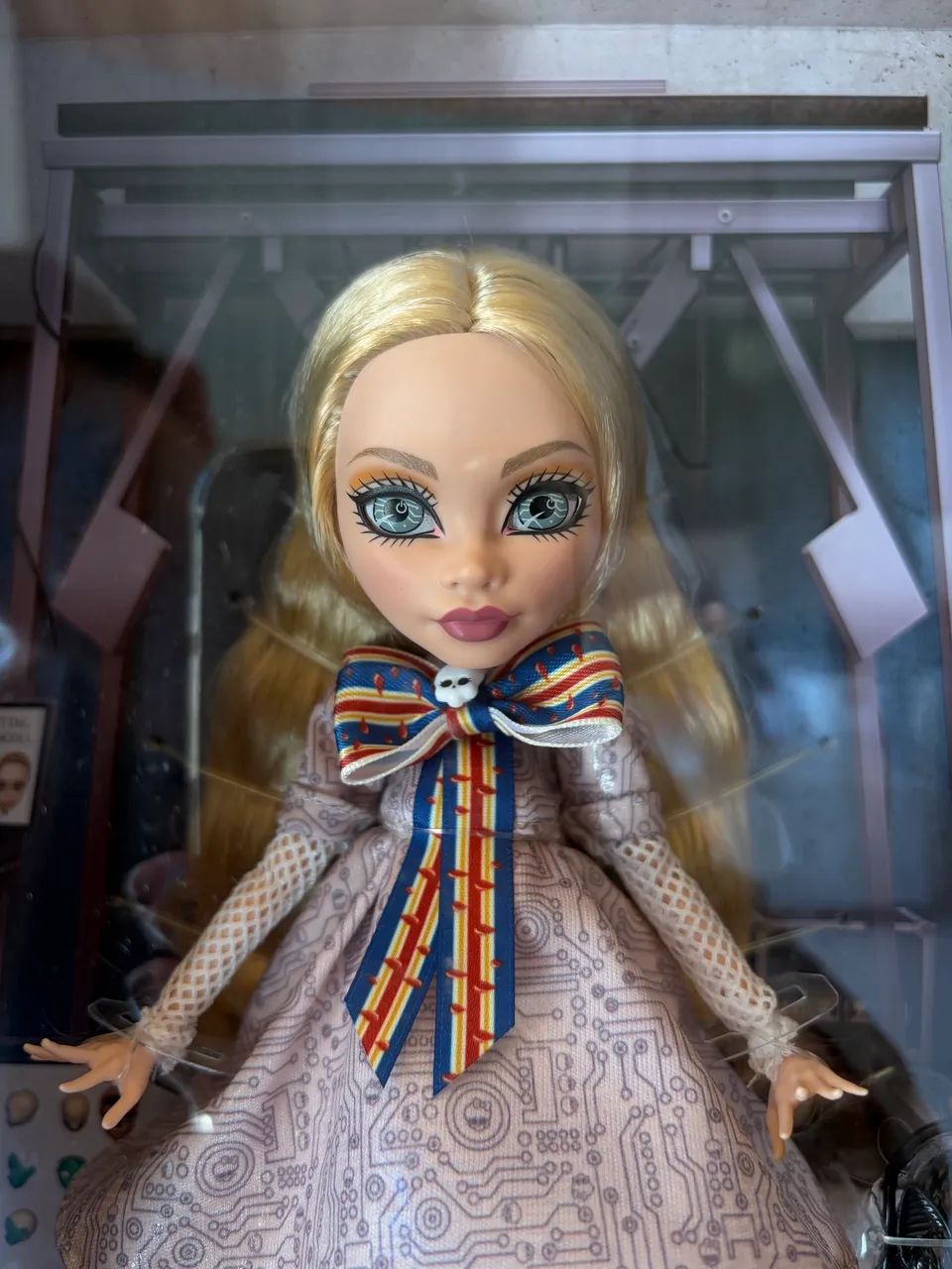 Boneca Monster high Skullector Megan lacrada 