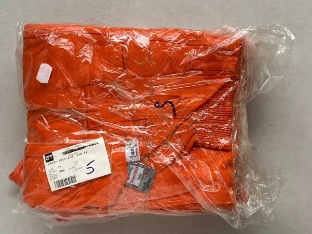 Calça de Uniforme Brim Pesado Laranja - Foto 3