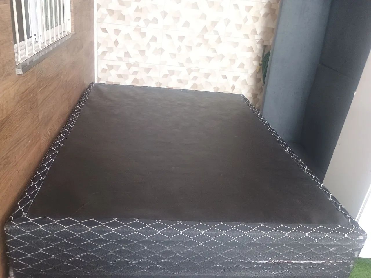 Cama box casal base e o colchão molas ensacadas  - Foto 3