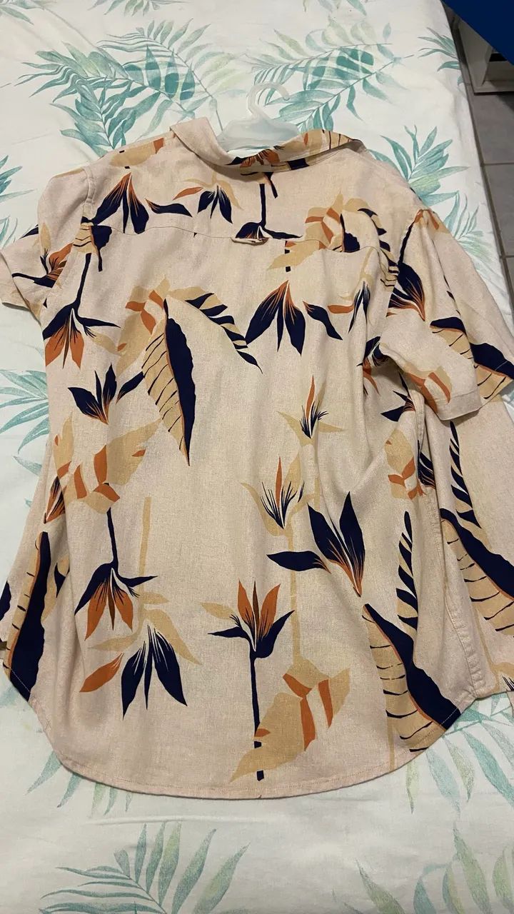 Camisa Hering Linho G (forma grande) - Nova