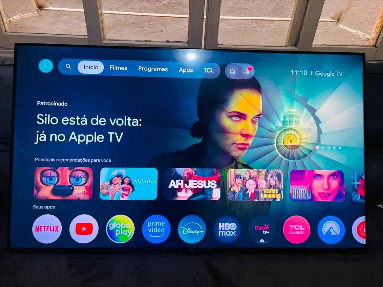 Barbada smart TCL 55 polegadas impecável  - Foto 2