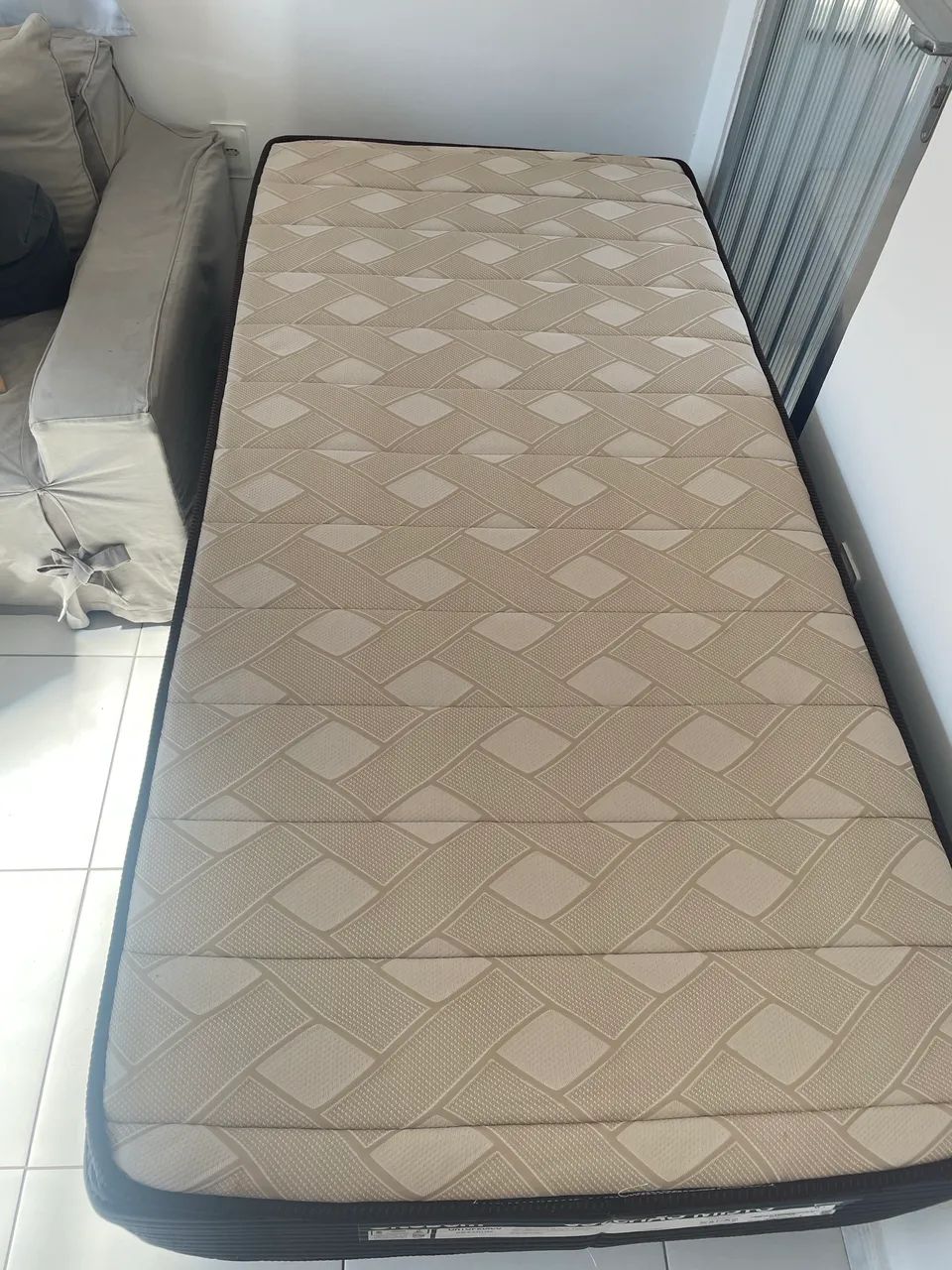 Cama Box Ortobom + Colchão ortopédico  premium  - Foto 4