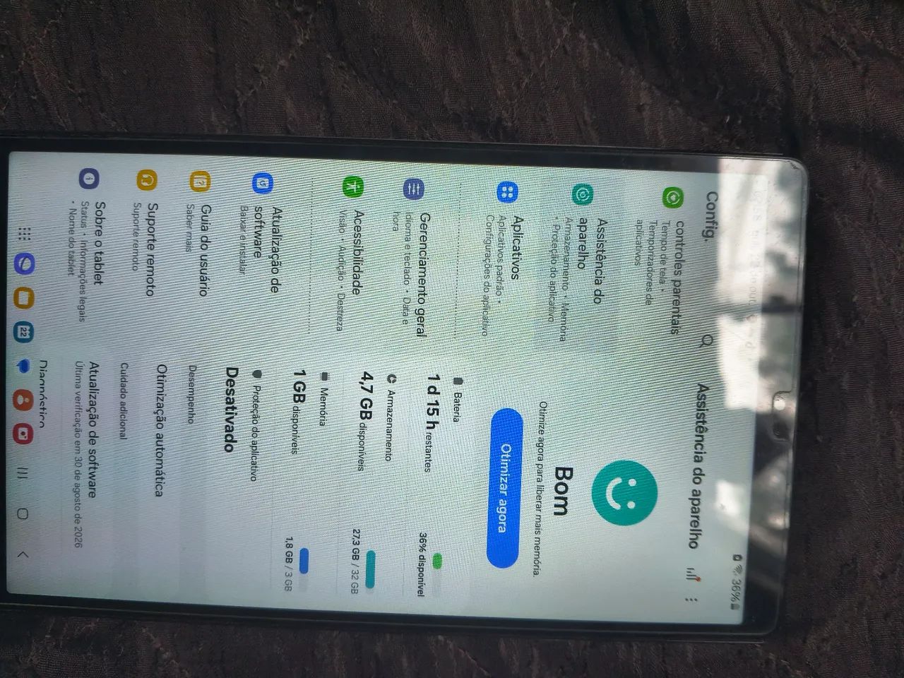 Vendo Tablet Samsung A7 lite top e conservado  - Foto 5