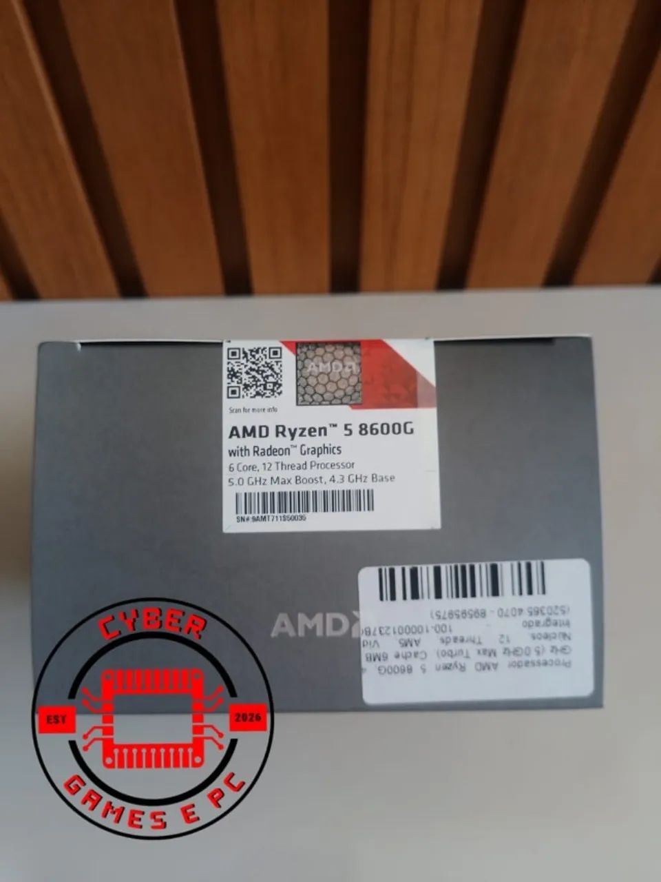 Processador AMD Ryzen 5 8600G (Com Vídeo Integrado Radeon 760M) - Foto 3