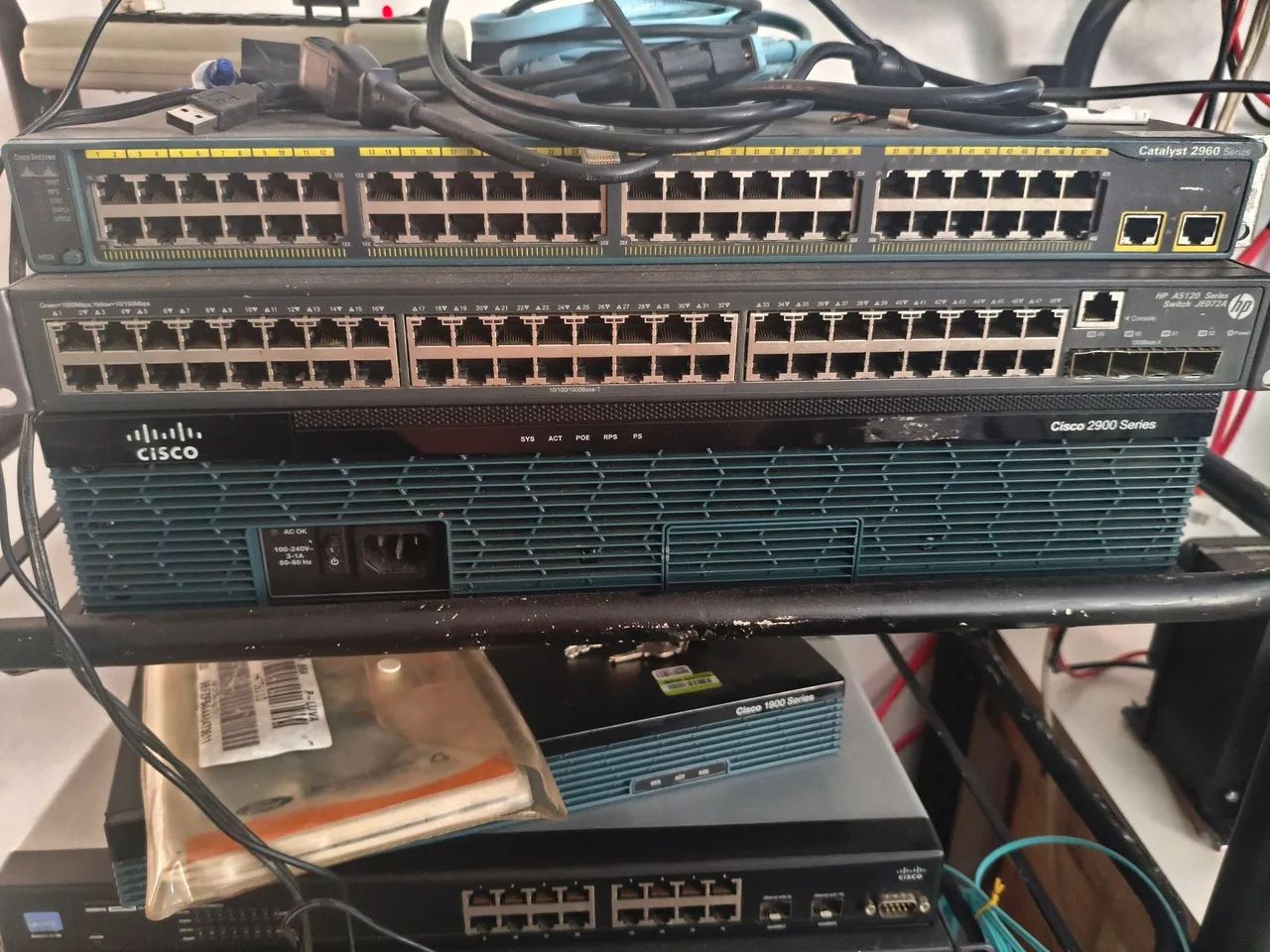 Switch HP 48 portas giga +4 SFP