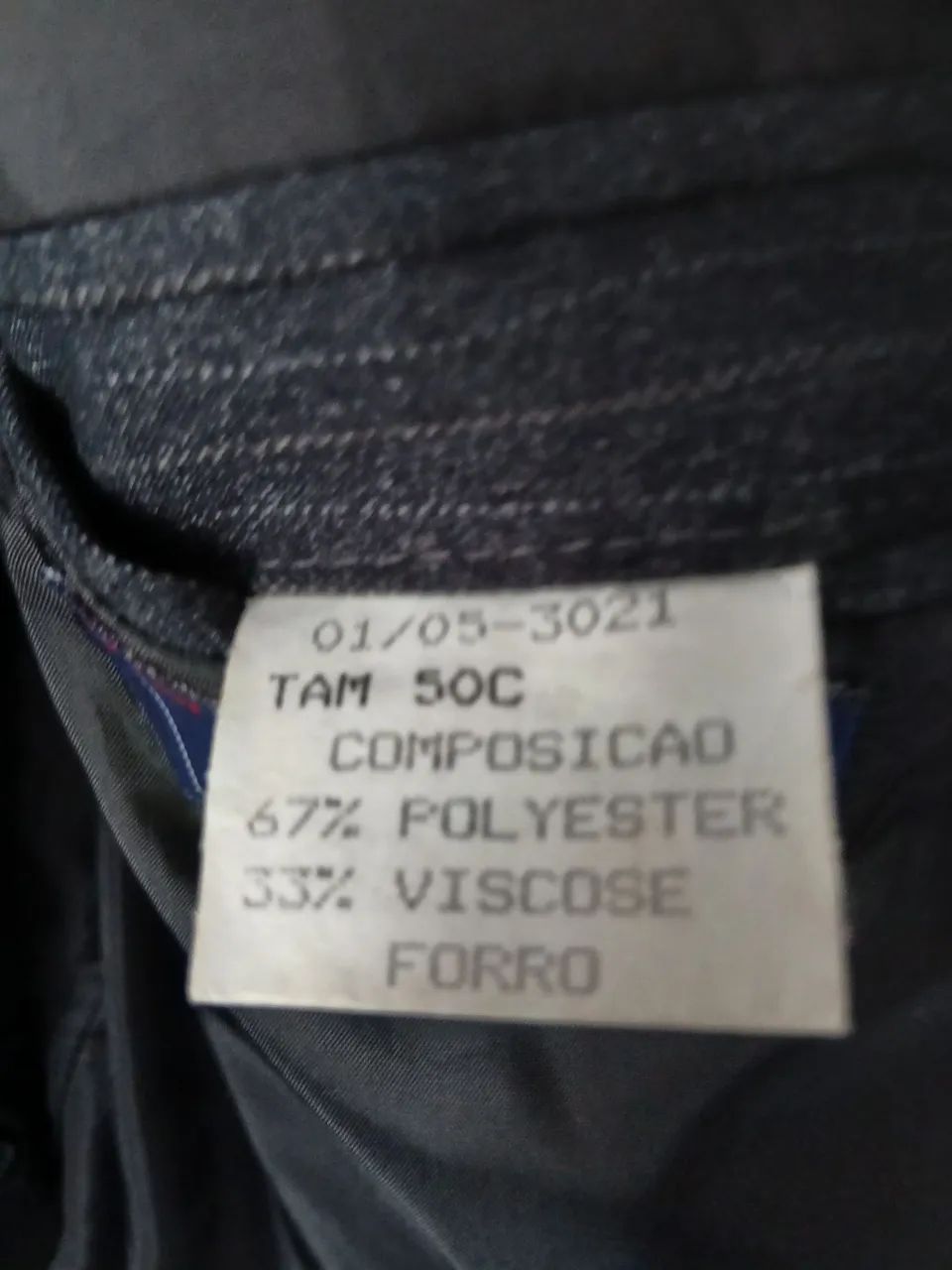 Lindo terno GARBO n50 praticamente novo  - Foto 5