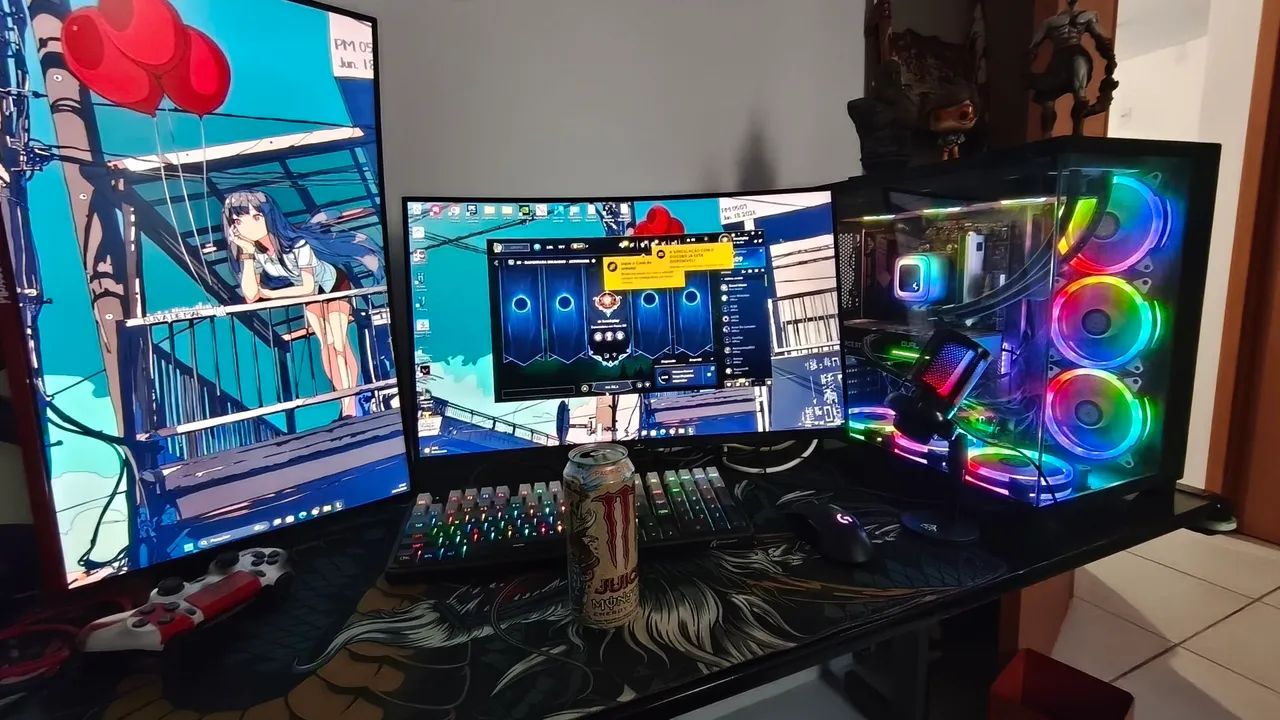 Vendo dois monitores 27 polegadas curvo 