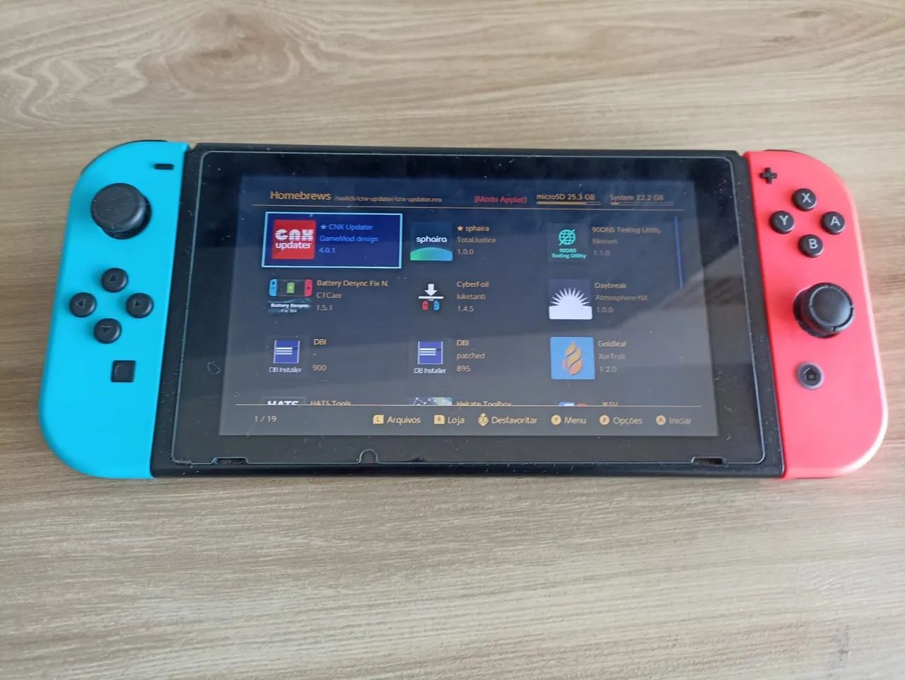 NINTENDO SWITCH DESBLOQUEADO + ACESSÓRIOS - Foto 3