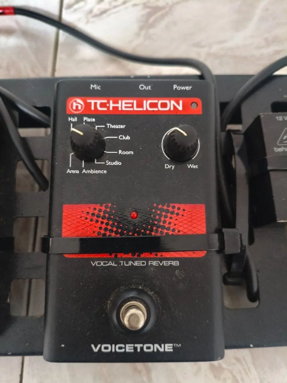 Pedais para voz - TC Helicon