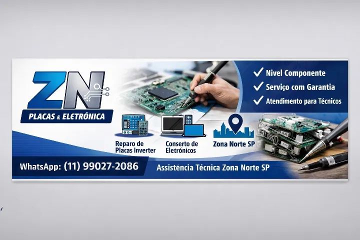 Conserto Placa Arcondicionado Inverter e    convencional (on/off)