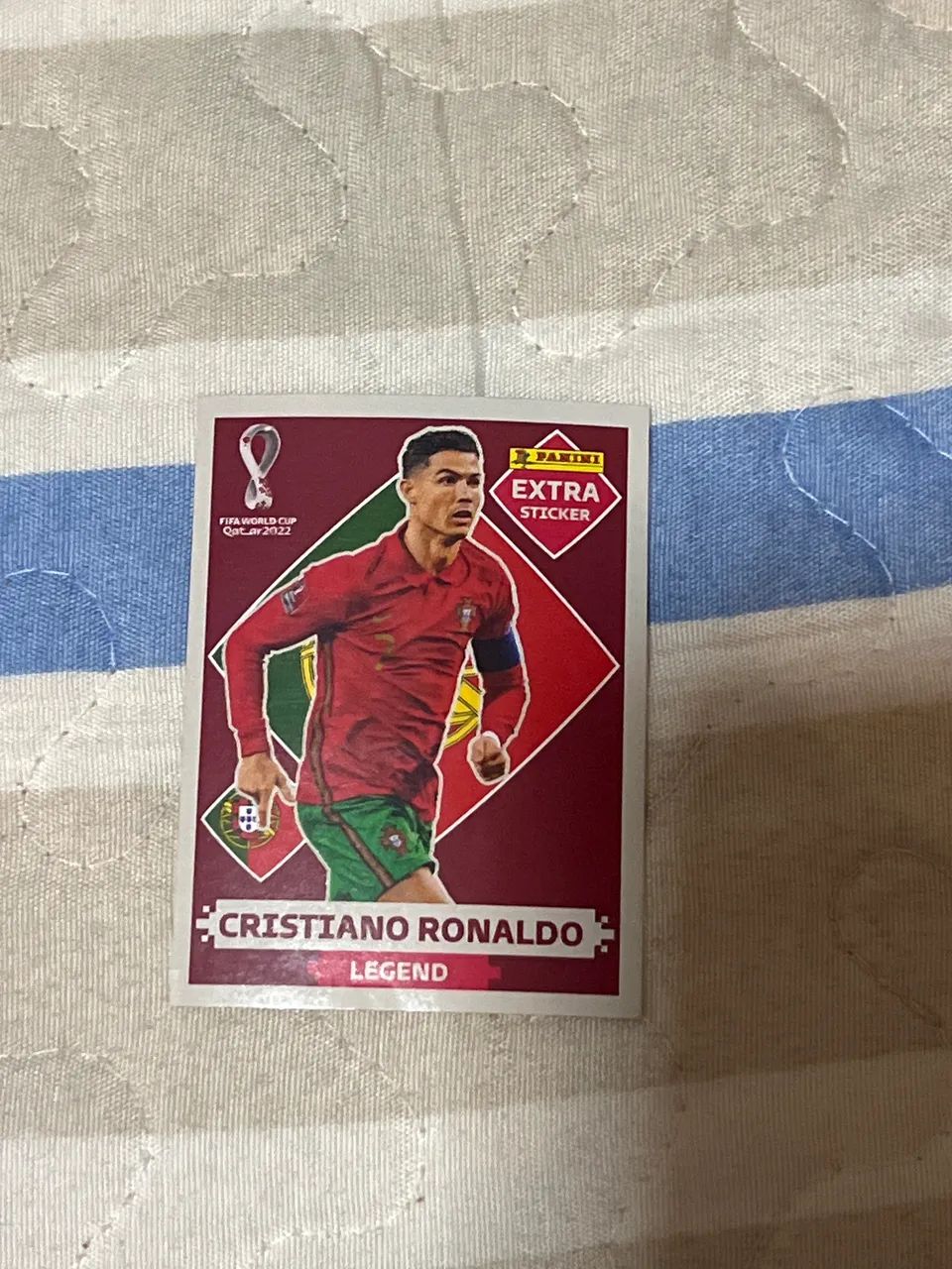 Figurinha legend 2022 Cristiano Ronaldo 